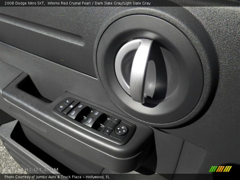 Inferno Red Crystal Pearl / Dark Slate Gray/Light Slate Gray 2008 Dodge Nitro SXT