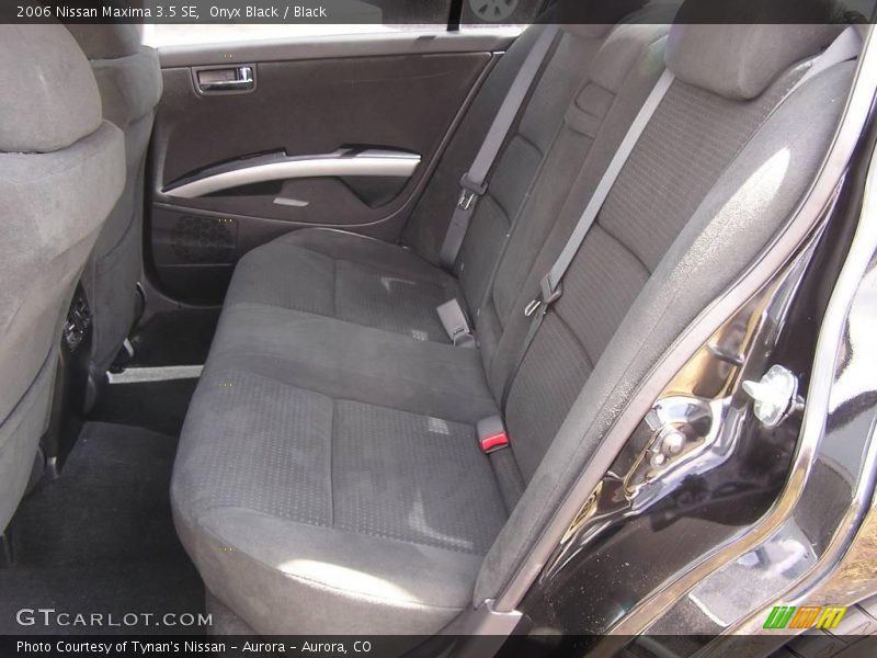 Onyx Black / Black 2006 Nissan Maxima 3.5 SE