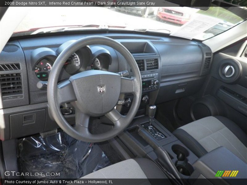 Inferno Red Crystal Pearl / Dark Slate Gray/Light Slate Gray 2008 Dodge Nitro SXT