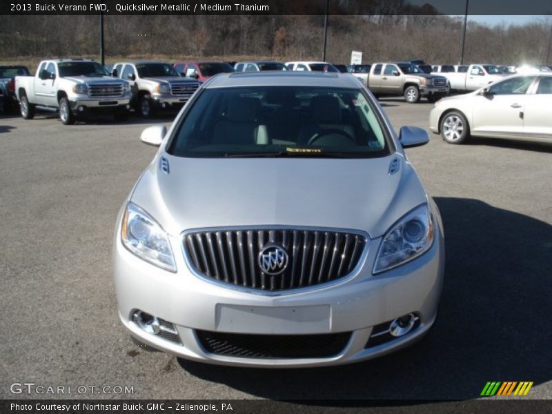 Quicksilver Metallic / Medium Titanium 2013 Buick Verano FWD