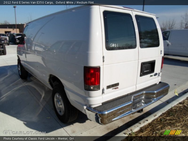 Oxford White / Medium Flint 2012 Ford E Series Van E350 Cargo