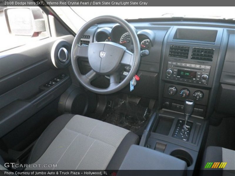 Inferno Red Crystal Pearl / Dark Slate Gray/Light Slate Gray 2008 Dodge Nitro SXT