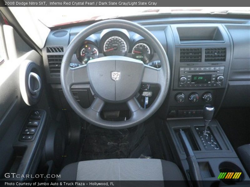 Inferno Red Crystal Pearl / Dark Slate Gray/Light Slate Gray 2008 Dodge Nitro SXT