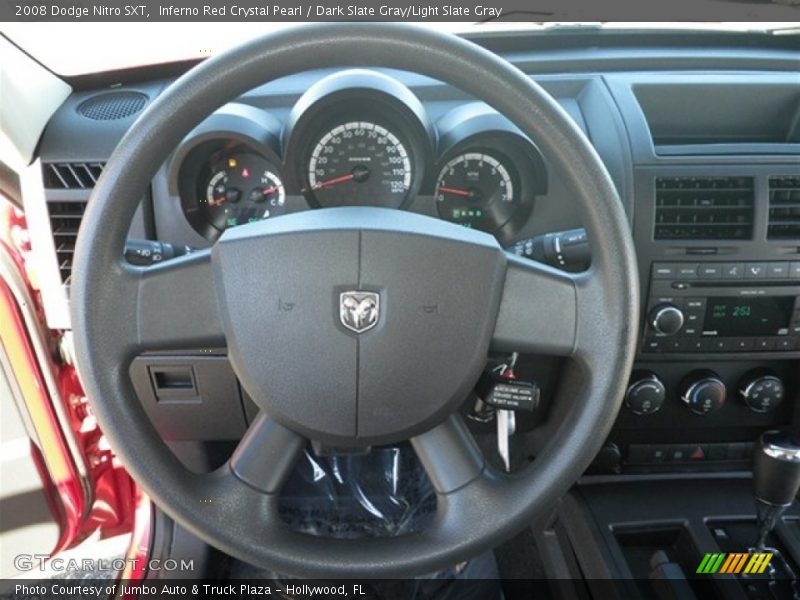 Inferno Red Crystal Pearl / Dark Slate Gray/Light Slate Gray 2008 Dodge Nitro SXT