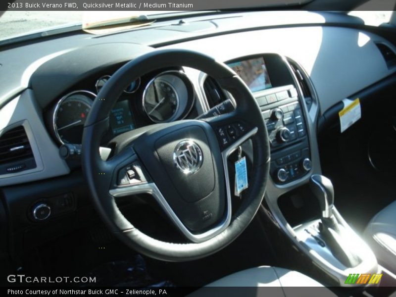 Quicksilver Metallic / Medium Titanium 2013 Buick Verano FWD