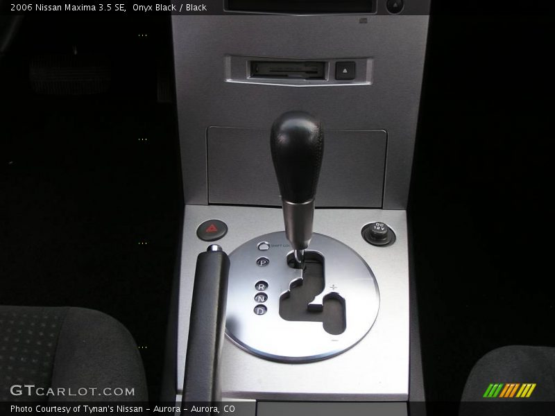 Onyx Black / Black 2006 Nissan Maxima 3.5 SE