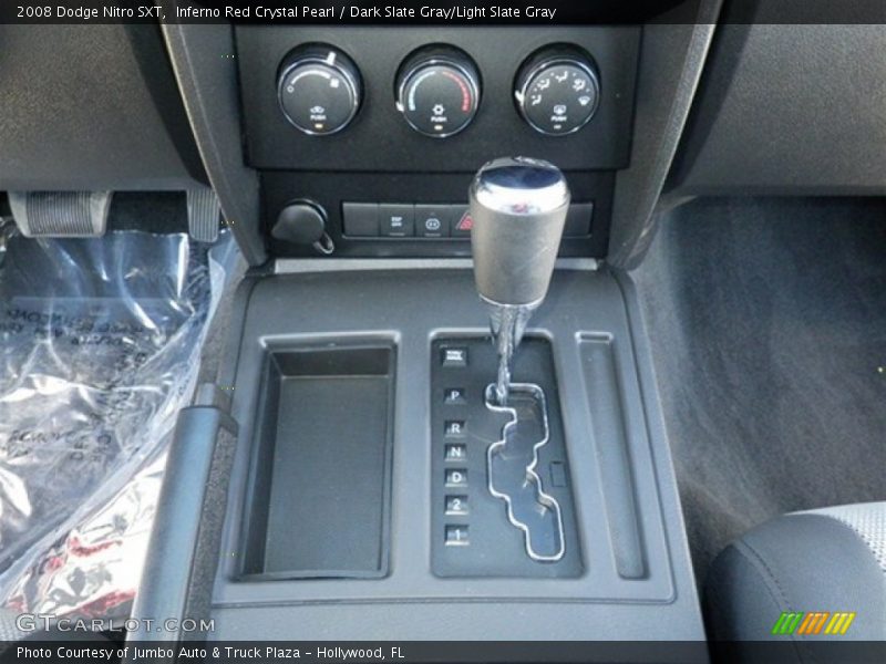 Inferno Red Crystal Pearl / Dark Slate Gray/Light Slate Gray 2008 Dodge Nitro SXT