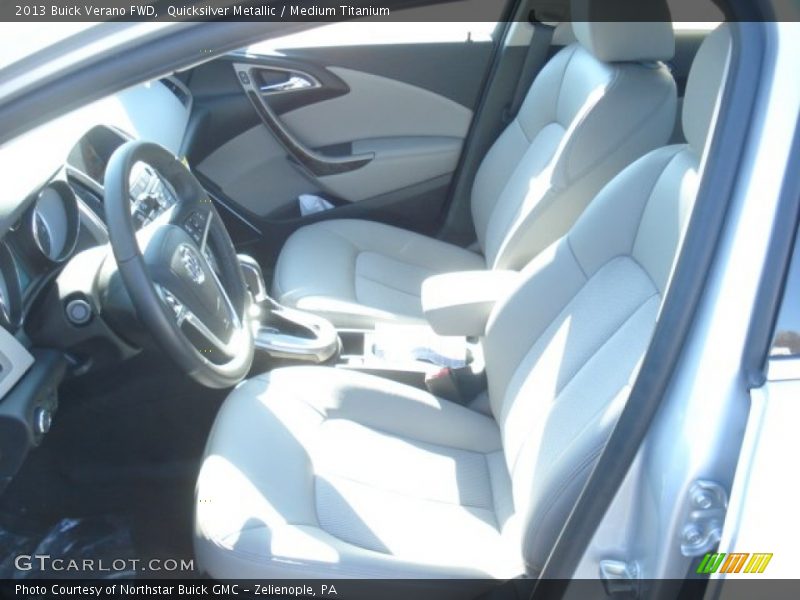 Quicksilver Metallic / Medium Titanium 2013 Buick Verano FWD