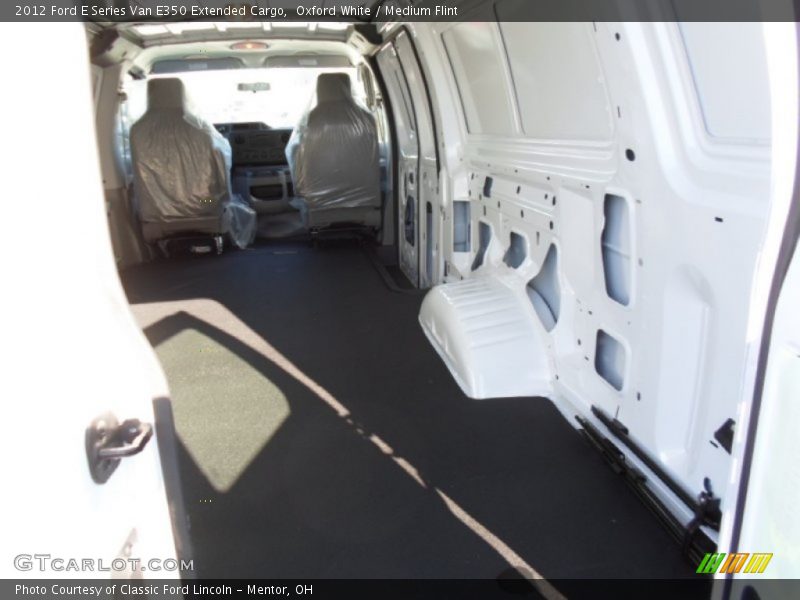 Oxford White / Medium Flint 2012 Ford E Series Van E350 Extended Cargo