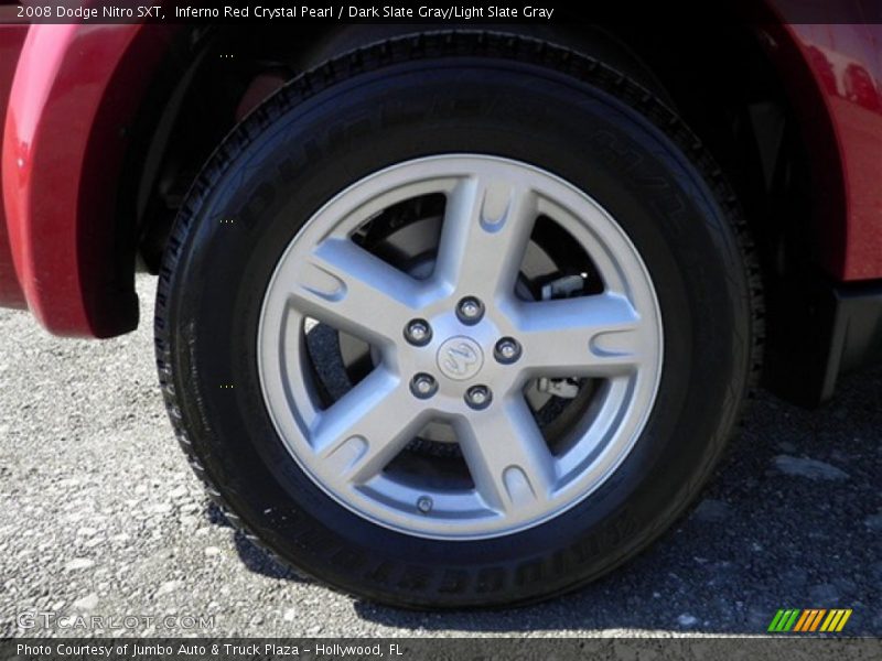 Inferno Red Crystal Pearl / Dark Slate Gray/Light Slate Gray 2008 Dodge Nitro SXT