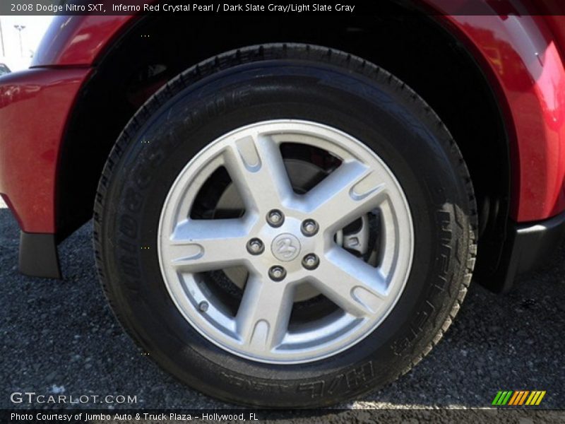 Inferno Red Crystal Pearl / Dark Slate Gray/Light Slate Gray 2008 Dodge Nitro SXT