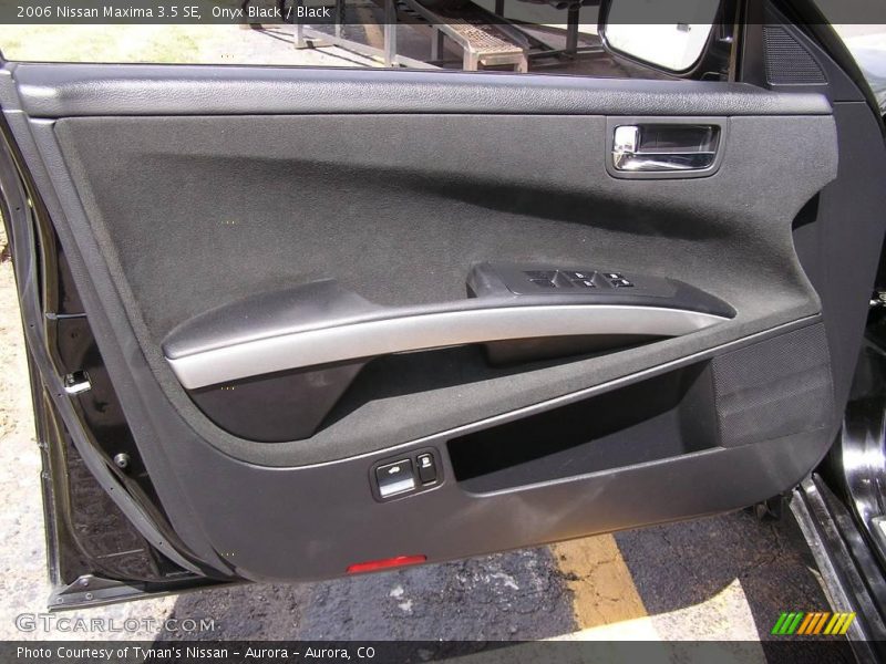 Onyx Black / Black 2006 Nissan Maxima 3.5 SE