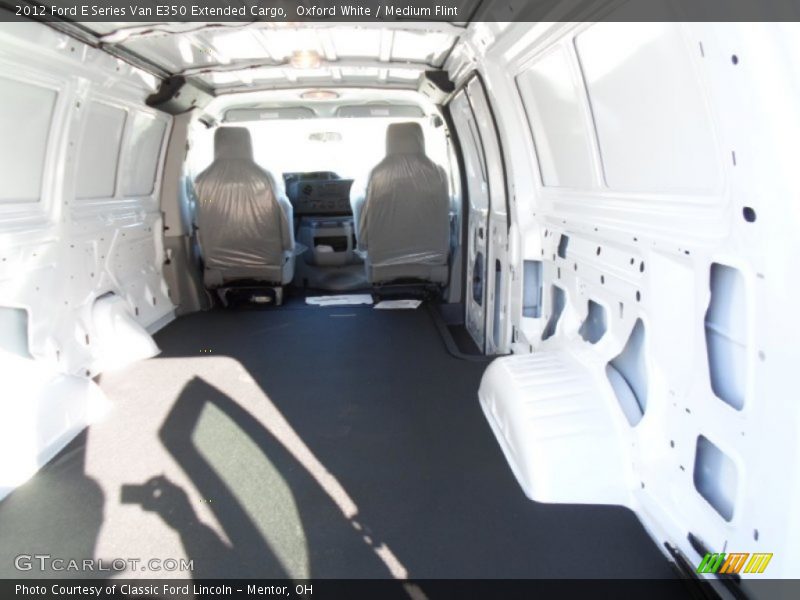 Oxford White / Medium Flint 2012 Ford E Series Van E350 Extended Cargo