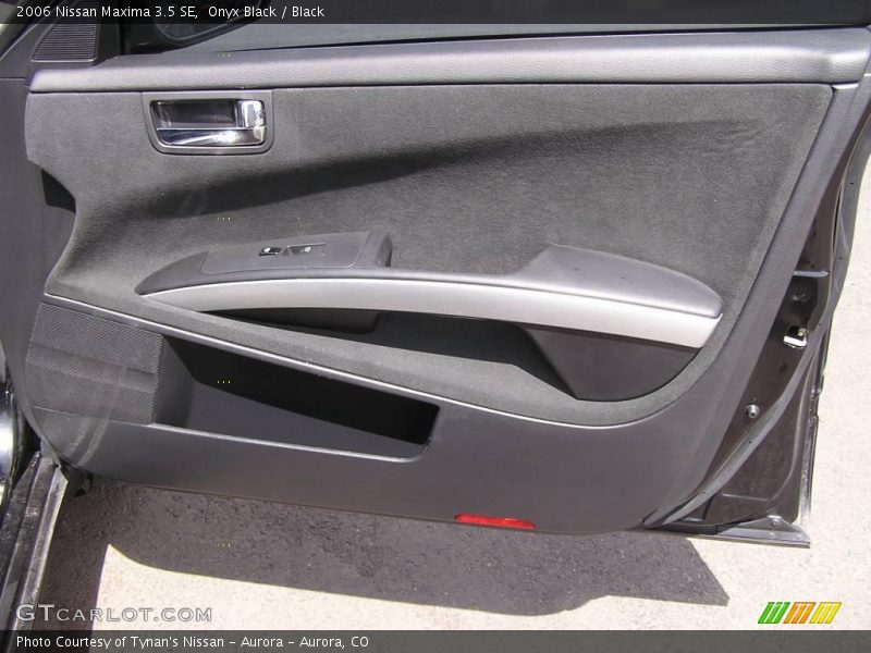 Onyx Black / Black 2006 Nissan Maxima 3.5 SE