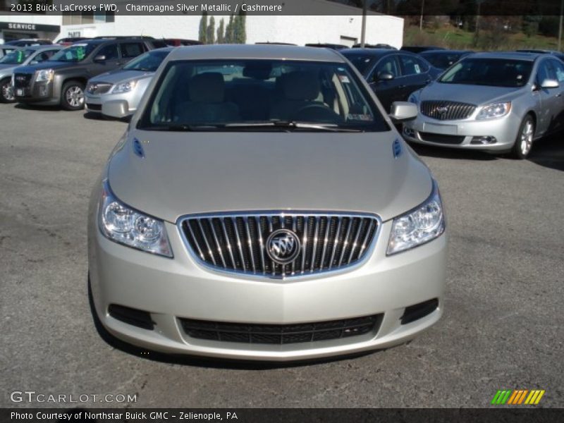 Champagne Silver Metallic / Cashmere 2013 Buick LaCrosse FWD