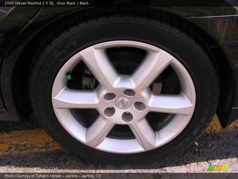 Onyx Black / Black 2006 Nissan Maxima 3.5 SE