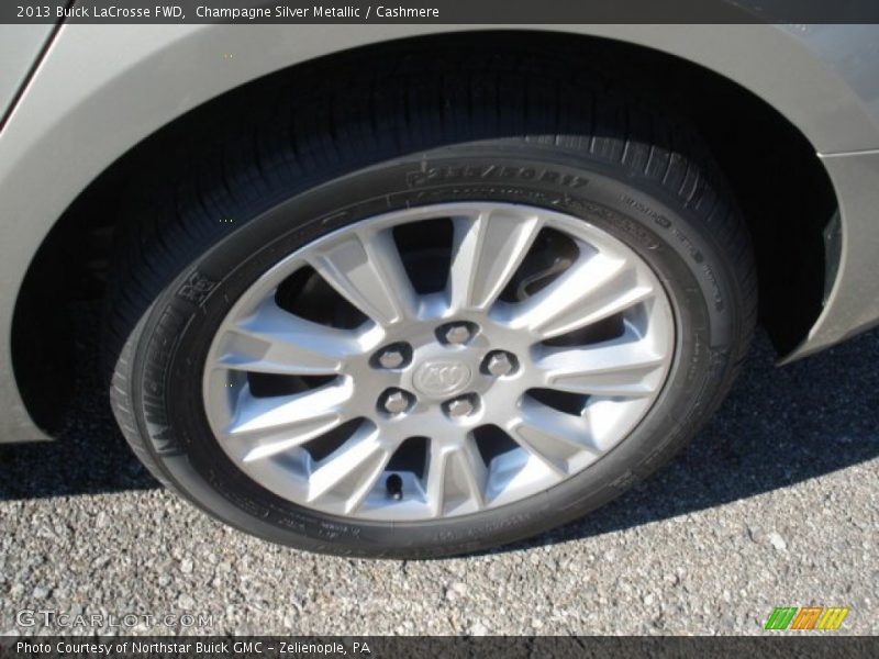 Champagne Silver Metallic / Cashmere 2013 Buick LaCrosse FWD