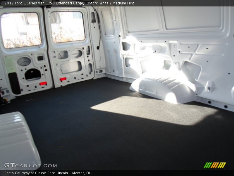 Oxford White / Medium Flint 2012 Ford E Series Van E350 Extended Cargo
