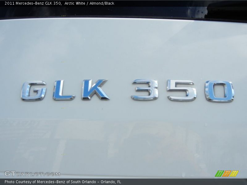 Arctic White / Almond/Black 2011 Mercedes-Benz GLK 350