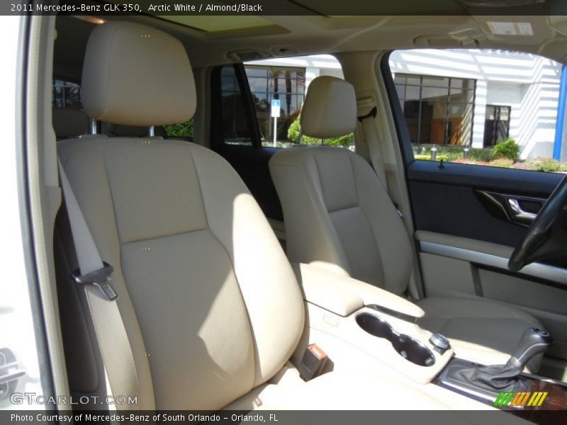 Arctic White / Almond/Black 2011 Mercedes-Benz GLK 350