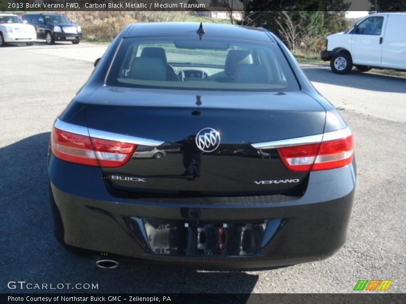 Carbon Black Metallic / Medium Titanium 2013 Buick Verano FWD
