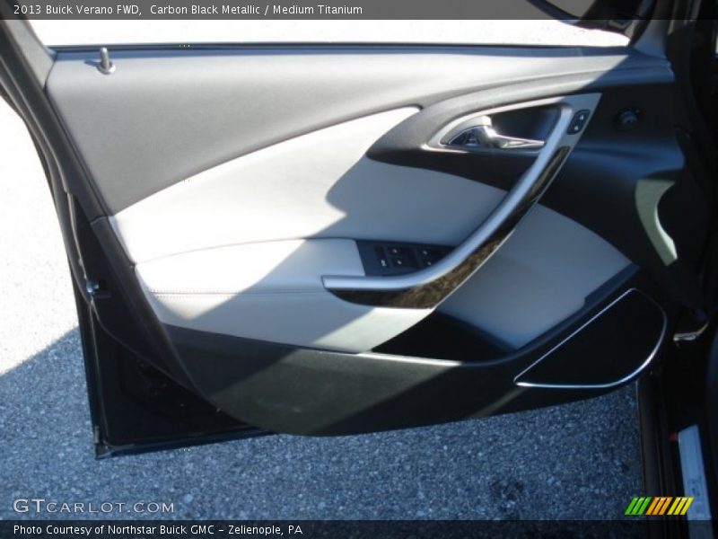 Carbon Black Metallic / Medium Titanium 2013 Buick Verano FWD
