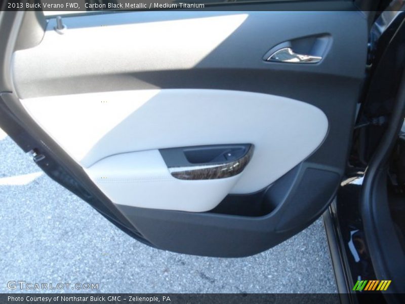 Carbon Black Metallic / Medium Titanium 2013 Buick Verano FWD