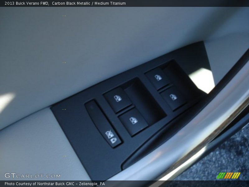 Carbon Black Metallic / Medium Titanium 2013 Buick Verano FWD