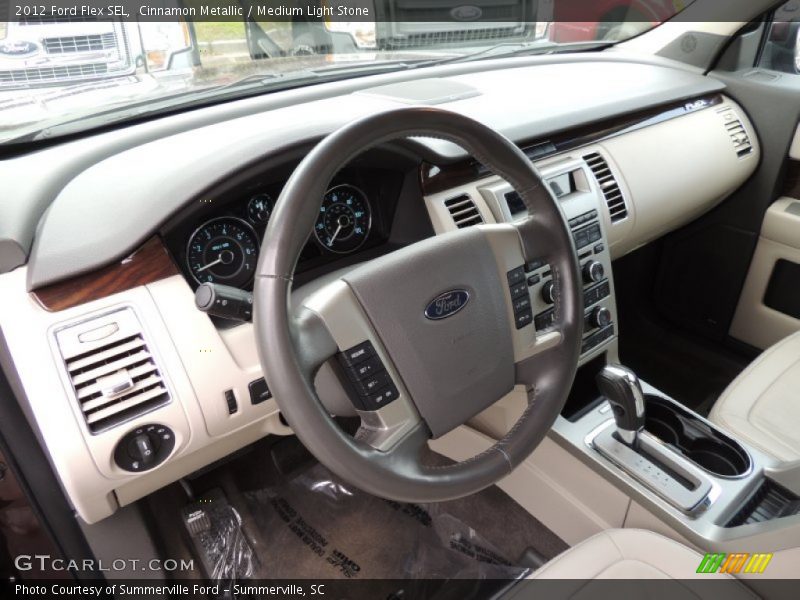 Cinnamon Metallic / Medium Light Stone 2012 Ford Flex SEL