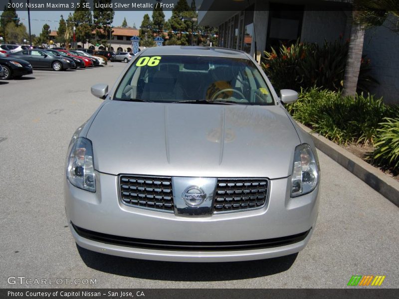 Liquid Silver Metallic / Frost 2006 Nissan Maxima 3.5 SE