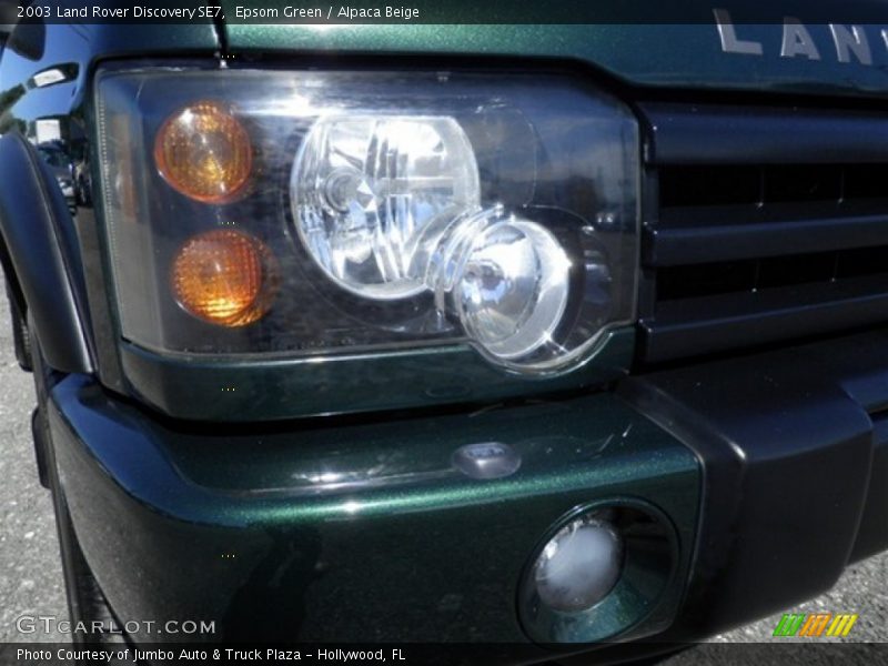 Epsom Green / Alpaca Beige 2003 Land Rover Discovery SE7