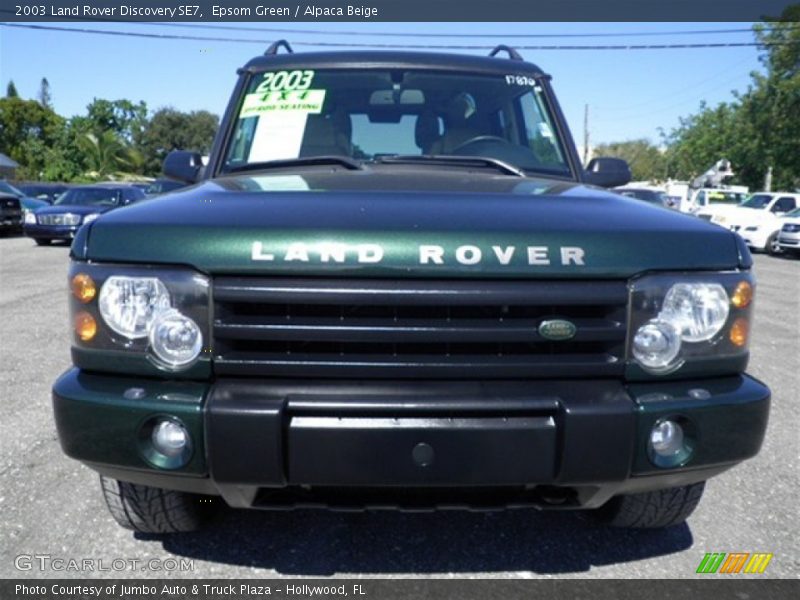 Epsom Green / Alpaca Beige 2003 Land Rover Discovery SE7