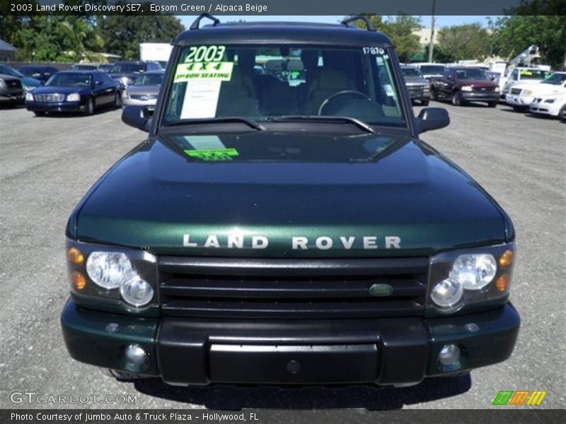 Epsom Green / Alpaca Beige 2003 Land Rover Discovery SE7