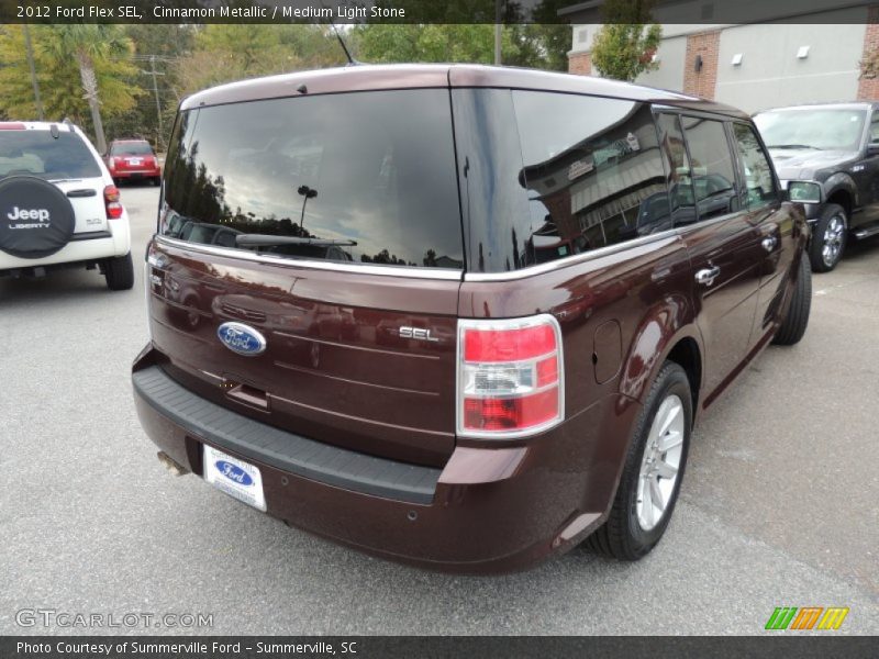 Cinnamon Metallic / Medium Light Stone 2012 Ford Flex SEL