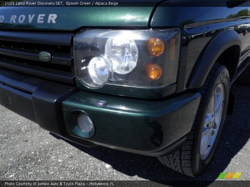 Epsom Green / Alpaca Beige 2003 Land Rover Discovery SE7