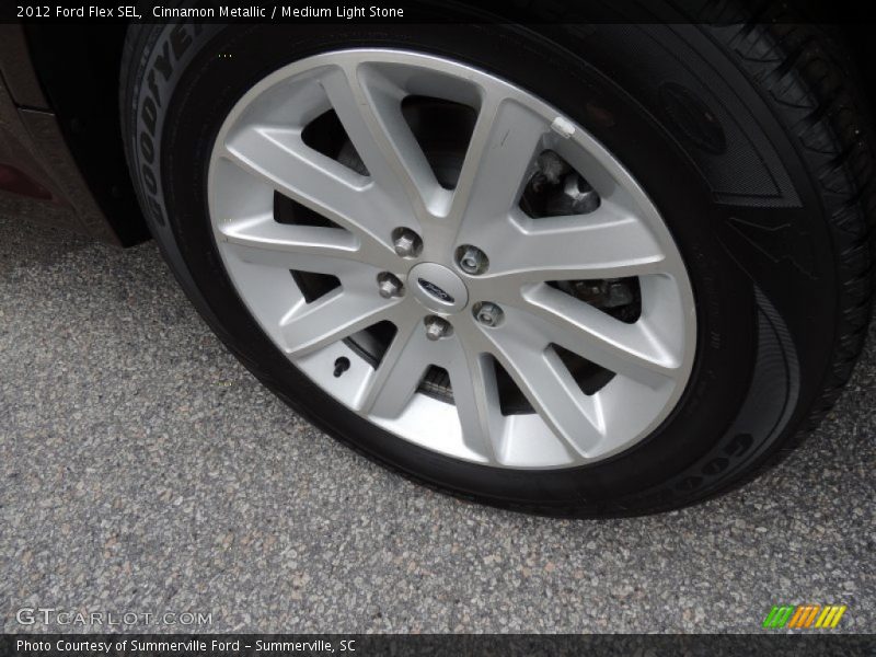 Cinnamon Metallic / Medium Light Stone 2012 Ford Flex SEL