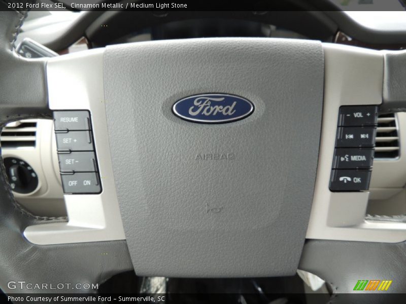 Cinnamon Metallic / Medium Light Stone 2012 Ford Flex SEL