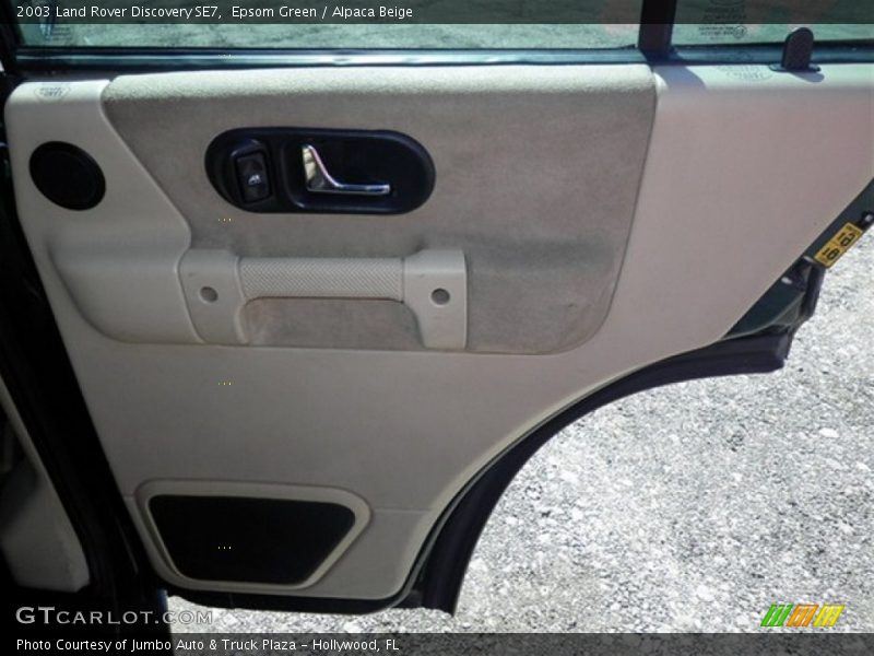 Epsom Green / Alpaca Beige 2003 Land Rover Discovery SE7