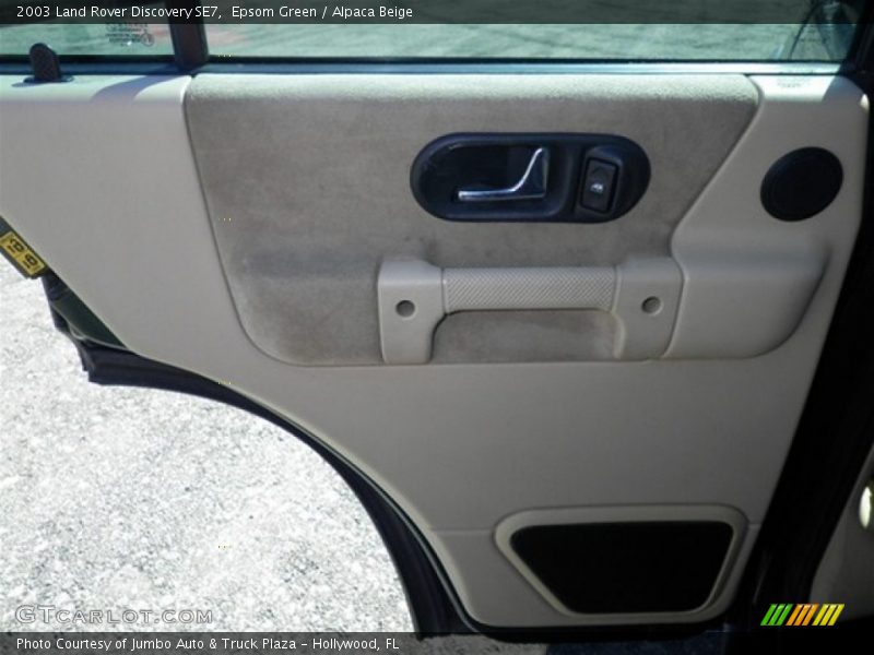 Epsom Green / Alpaca Beige 2003 Land Rover Discovery SE7