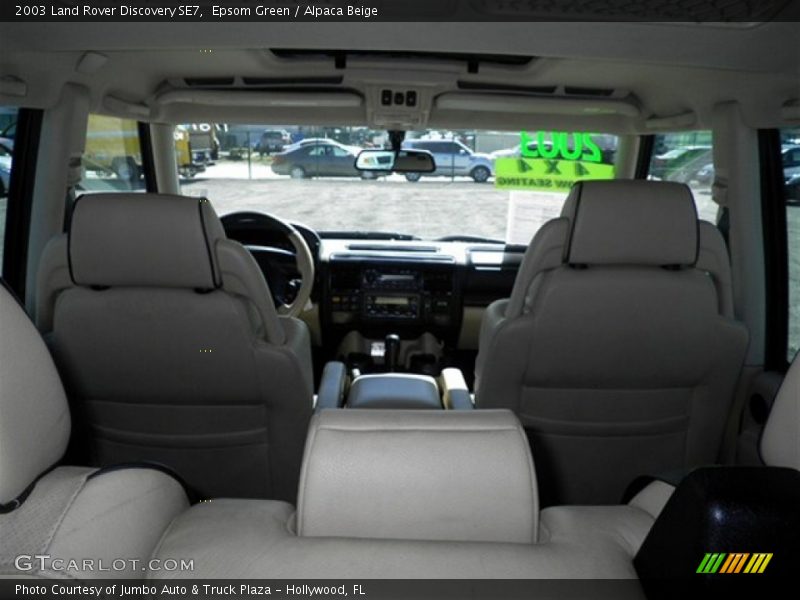 Epsom Green / Alpaca Beige 2003 Land Rover Discovery SE7