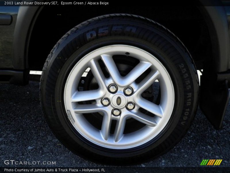 Epsom Green / Alpaca Beige 2003 Land Rover Discovery SE7