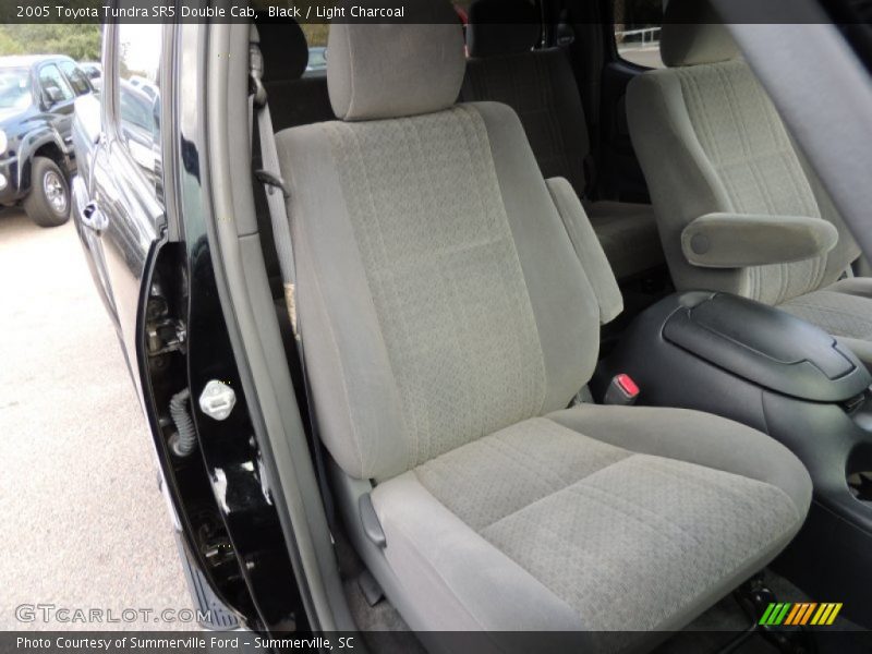 Black / Light Charcoal 2005 Toyota Tundra SR5 Double Cab