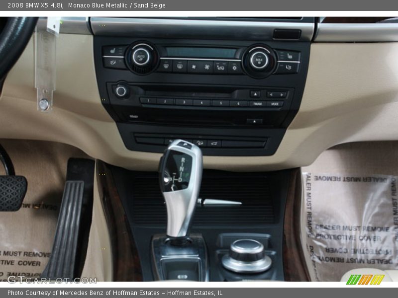 Monaco Blue Metallic / Sand Beige 2008 BMW X5 4.8i