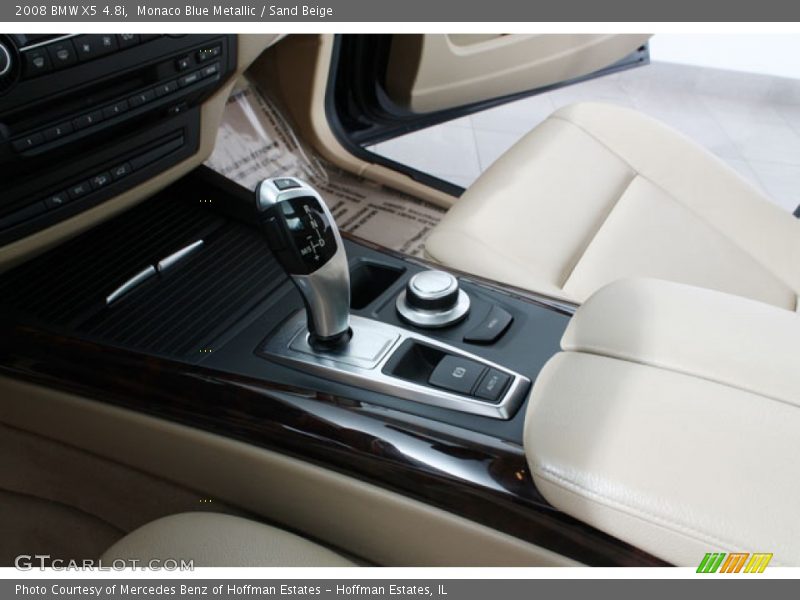 Monaco Blue Metallic / Sand Beige 2008 BMW X5 4.8i