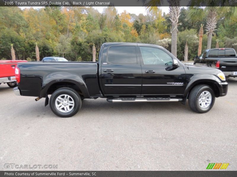 Black / Light Charcoal 2005 Toyota Tundra SR5 Double Cab