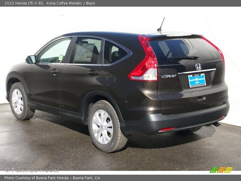 Kona Coffee Metallic / Black 2013 Honda CR-V EX