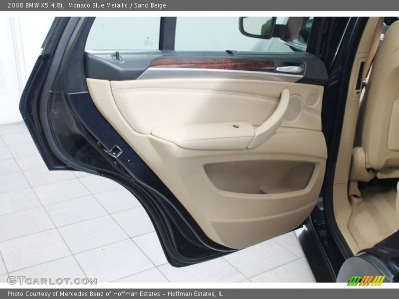 Monaco Blue Metallic / Sand Beige 2008 BMW X5 4.8i