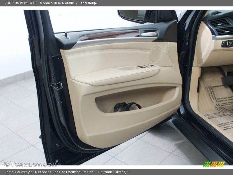 Monaco Blue Metallic / Sand Beige 2008 BMW X5 4.8i