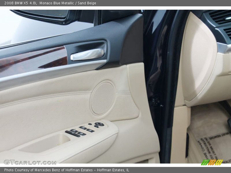 Monaco Blue Metallic / Sand Beige 2008 BMW X5 4.8i