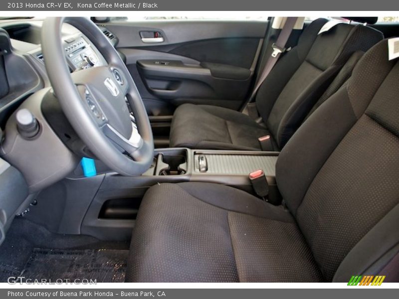Kona Coffee Metallic / Black 2013 Honda CR-V EX